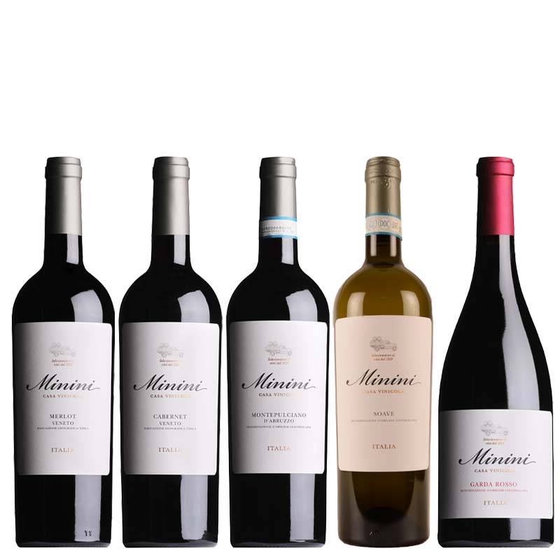 Minini Selezione Premium Merlot Veneto Cabernet Grecanico e Inolia Rosso