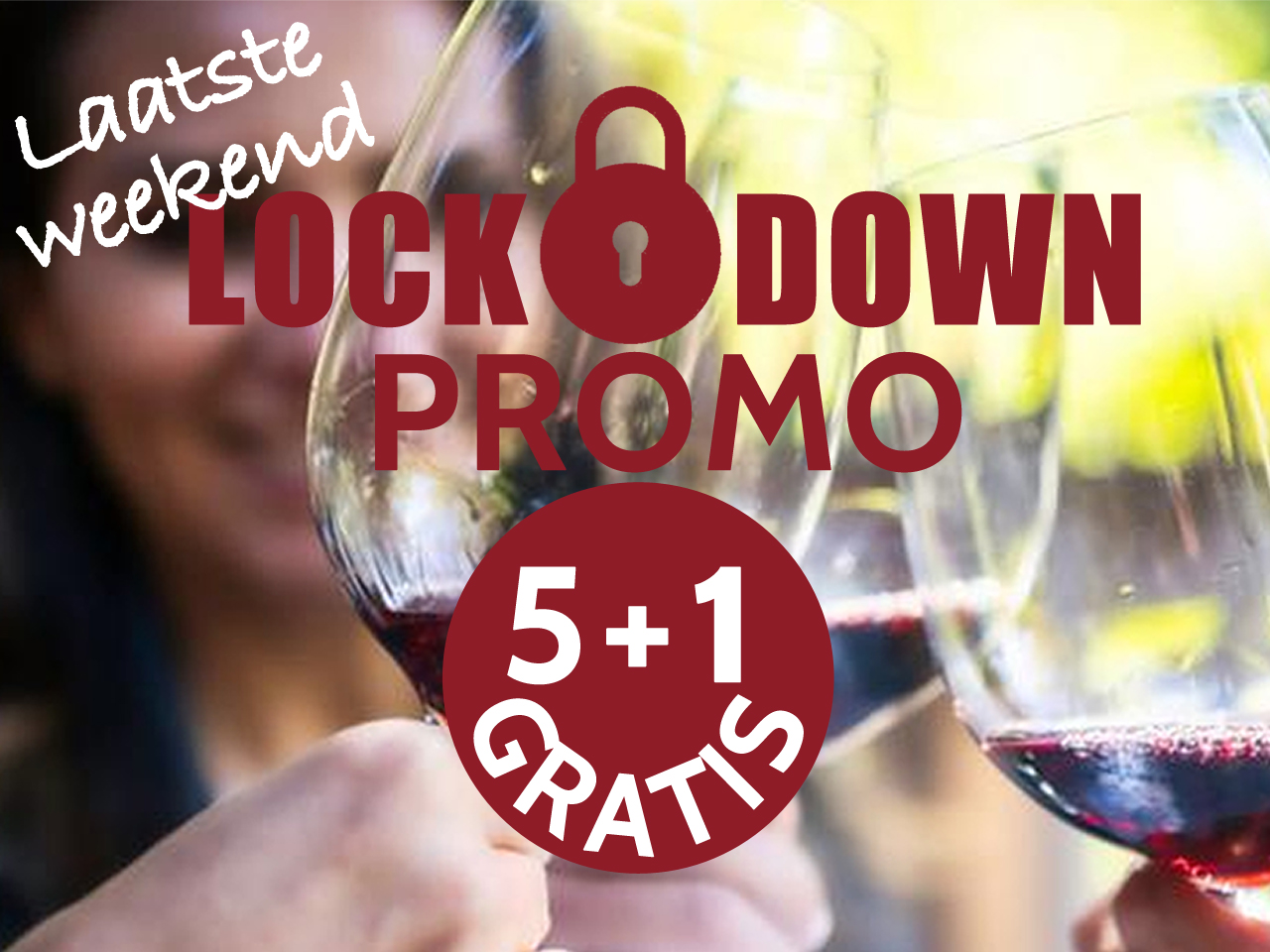 paaswijnen promo 5 + 1 gratis lockdown
