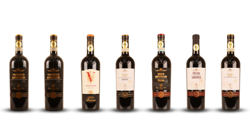 Wijnen van Duca di Saragnano