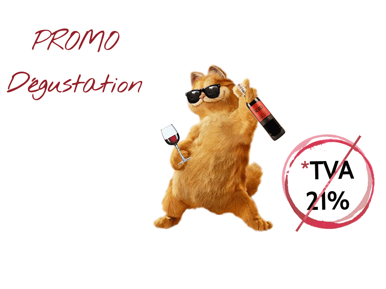promo dégustation réduction de 21% de la valeur de la TVA